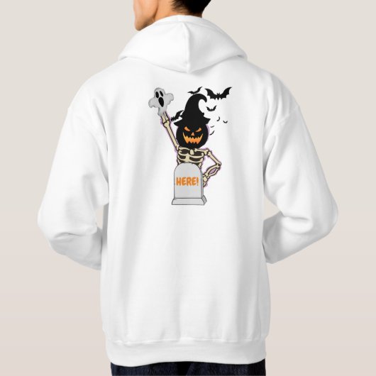 ハロウィーン パーカ (裏面)