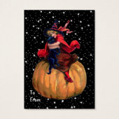 ハロウィーン：ファイナルフロンティアギフトラベル (裏面)