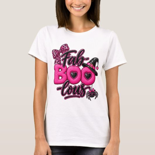 ハロウィーン ファブブー Tシャツ (正面)