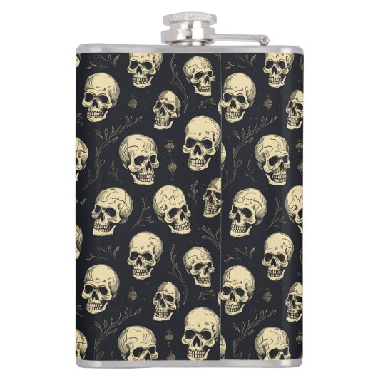 ハロウィーン フラスク (裏面)