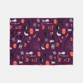 ハロウィーン フリースブランケット (正面(横))