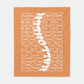 ハロウィーン フリースブランケット (正面)