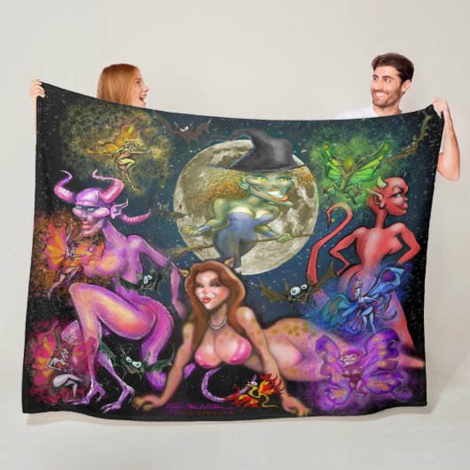 ハロウィーン フリースブランケット (インサイチュ)