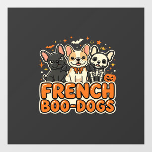 ハロウィーン フレンチブルドッグ デザイン_1 ウィンドウサイン