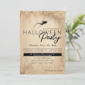 ハロウィーン·ブラック·スパイダー 招待状 (スタンド正面)