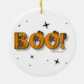 ハロウィーン・ブー!オーナメント セラミックオーナメント (裏面)
