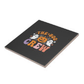 ハロウィーン・ブー・クルー・ゴースト・パンプキンデザイン_1 タイル (側面)