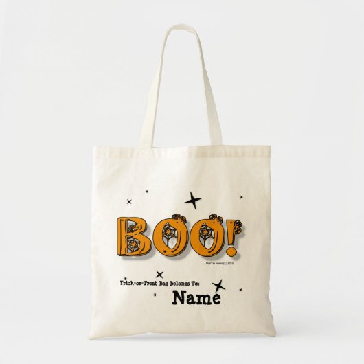 ハロウィーン・ブー！トリックオアトリートバッグ トートバッグ (正面)