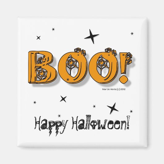 ハロウィーン・ブー！マグネット マグネット (正面)