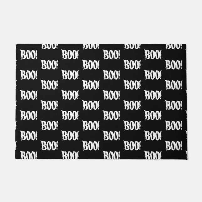 ハロウィーン・ブー！doormat ドアマット (正面)