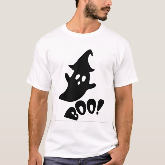 ハロウィーン ブー Tシャツ (正面)
