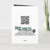 ハロウィーン – プグ – デイジーメイ カード (裏面)