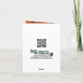 ハロウィーン – プグ – リリー・ルー カード (裏面)