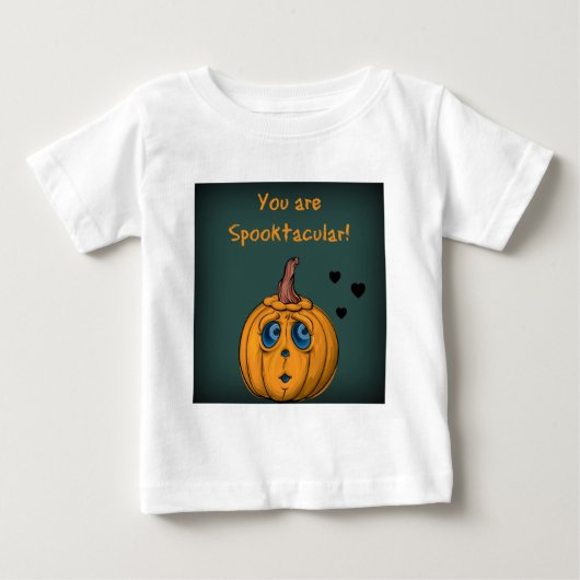ハロウィーン ベビーTシャツ (正面)