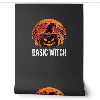 ハロウィーン ベーシック ウィッチ カボチャ 月 グラフィック 壁紙