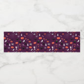 ハロウィーン ペットボトルラベル (シングルラベル)