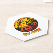 ハロウィーン ペーパーコースター (アングル)