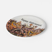 ハロウィーン ペーパープレート (アングル)