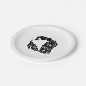 ハロウィーン ペーパープレート (アングル)