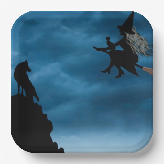 ハロウィーン ペーパープレート (正面)