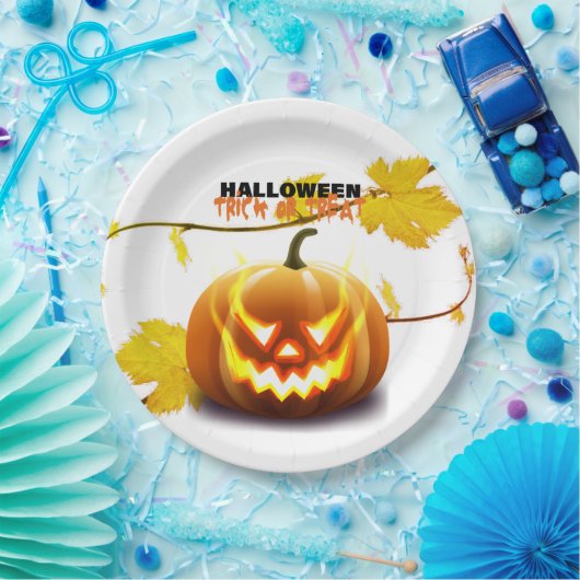 ハロウィーン ペーパープレート (パーティー)