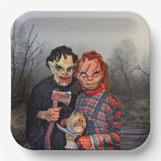 ハロウィーン ペーパープレート (正面)