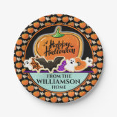 ハロウィーン ペーパープレート (正面)