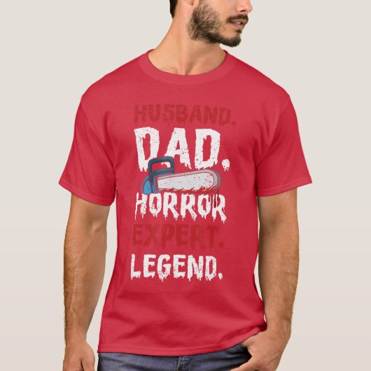 ハロウィーン ホラー映画デザイン ホラー映画用 Tシャツ (正面)