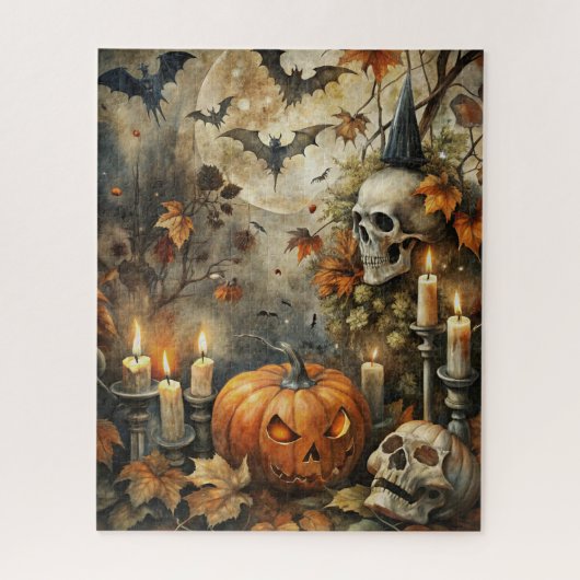 ハロウィーン ホラー パズル (縦)