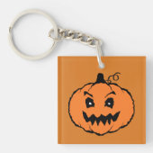 ハロウィーン ホラー パンプキン キーホルダー (正面)