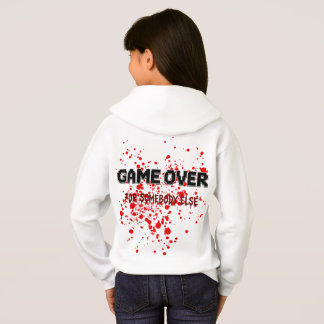 ハロウィーン ホラー パーカー –「誰かがゲームオーバー」