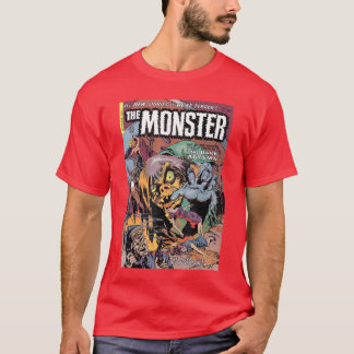 ハロウィーン ホラー ビンテージ モンスター コミックブック レトロ Tシャツ