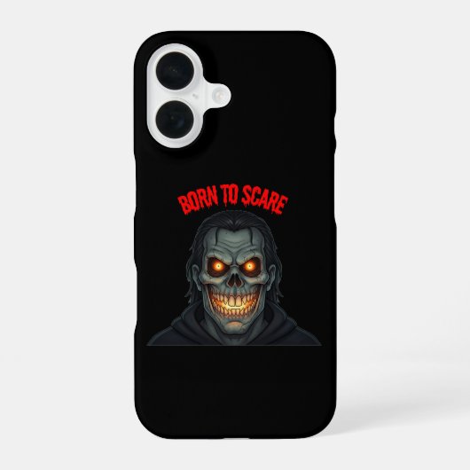 ハロウィーン ホラー iPhone 16ケース (裏面)