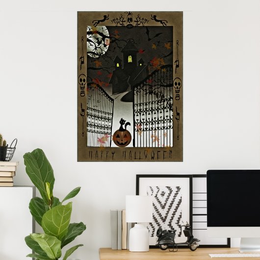 ハロウィーン ポスター (ホームオフィス)