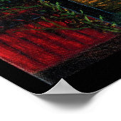 ハロウィーン、ポスター、ヘッドレス、ホースマン、森 ポスター (角)