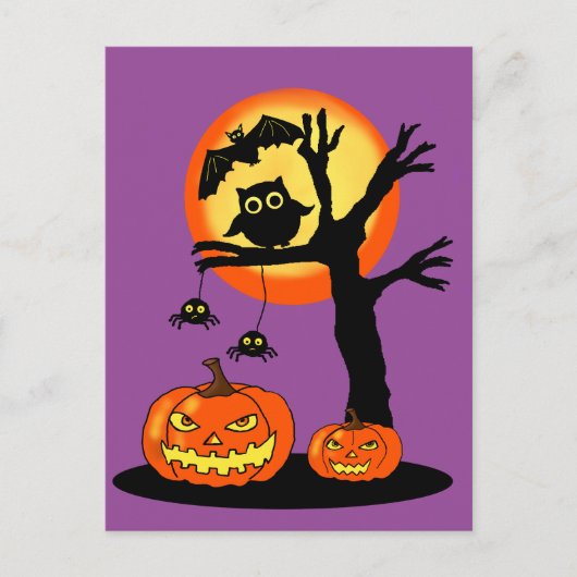 ハロウィーン ポストカード (正面)