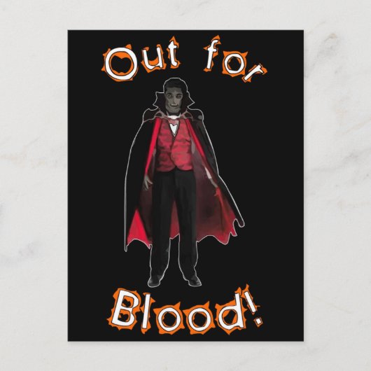 ハロウィーン ポストカード (正面)