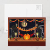 ハロウィーン ポストカード (正面/裏面)