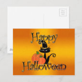 ハロウィーン ポストカード (正面/裏面)