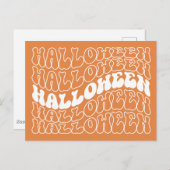 ハロウィーン ポストカード (正面/裏面)