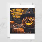 ハロウィーン マグネット招待状 (正面)