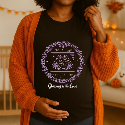 ハロウィーン マタニティ グローウィングウィズラブ Tシャツ