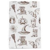 ハロウィーン ミディアムペーパーバッグ (正面)