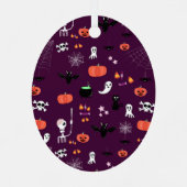 ハロウィーン メタルオーナメント (裏面)