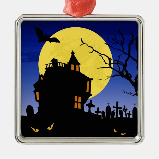ハロウィーン メタルオーナメント (正面)