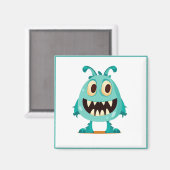 ハロウィーン/モンスター/漫画 マグネット (正面/裏面)