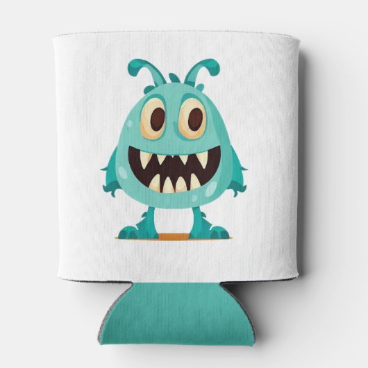 ハロウィーン/モンスター/漫画 缶クーラー (裏面)