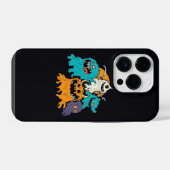 ハロウィーン/モンスター/10月/秋 iPhoneケース (裏面横)