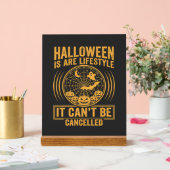 ハロウィーン ライフスタイル コウモリ クモの巣 デザイン_1 アクリルサイン (ウェディング)
