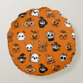 ハロウィーン ラウンドクッション (裏面)